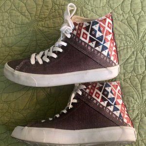 Inkkas Dolomite - Women's 6, Vegan High Top Sneakers Ethical Comfy Durable